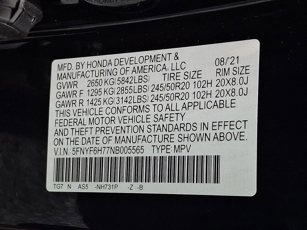 Used 2022 Honda Pilot Black Edition image 23