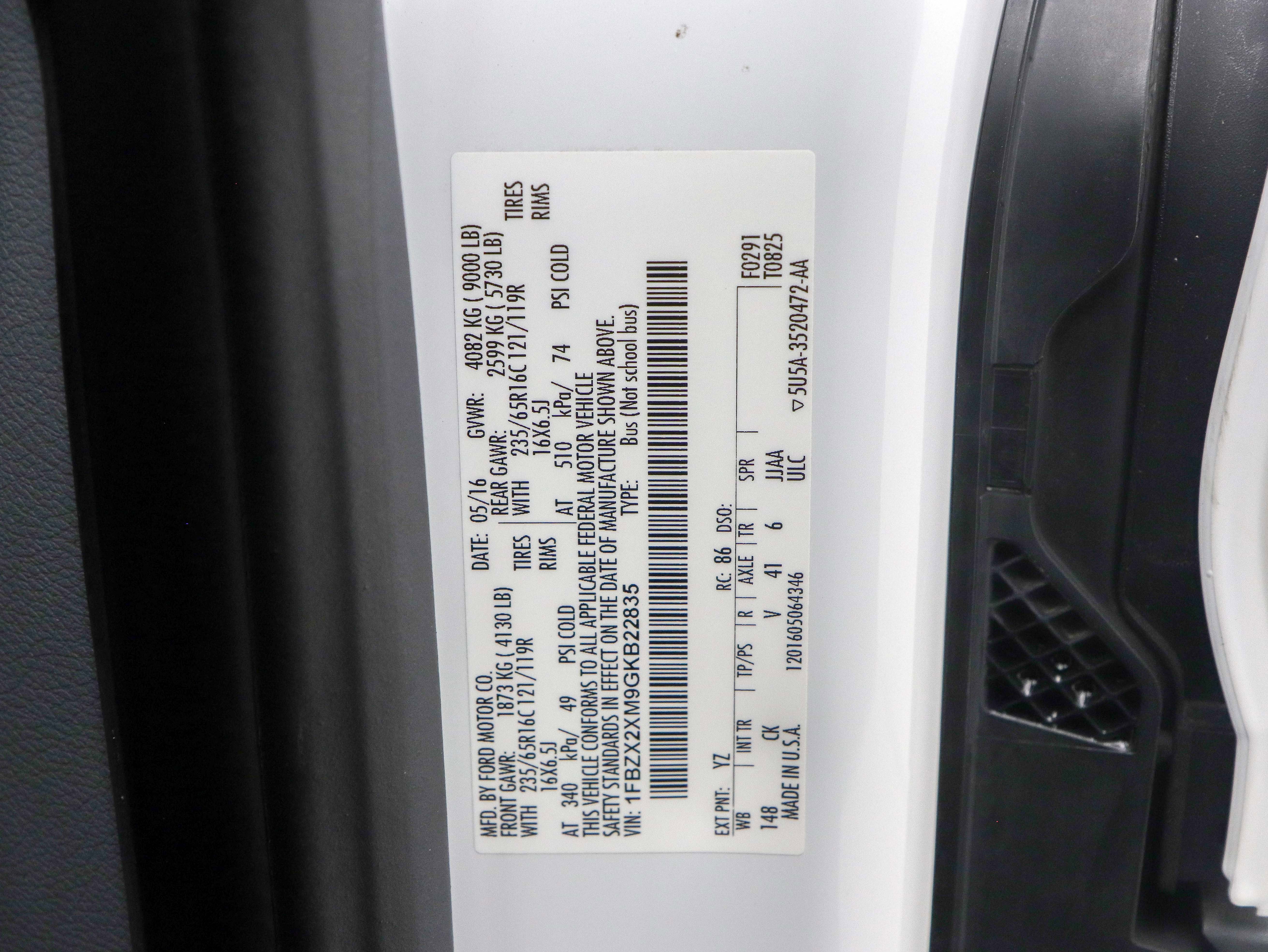 Used 2016 Ford Transit 350 XLT image 33