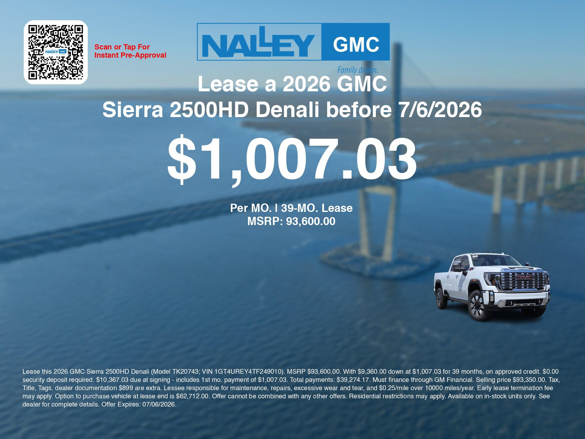 New 2026 GMC Sierra 2500 Denali w/ Denali Reserve Package AWD/4WD image 3