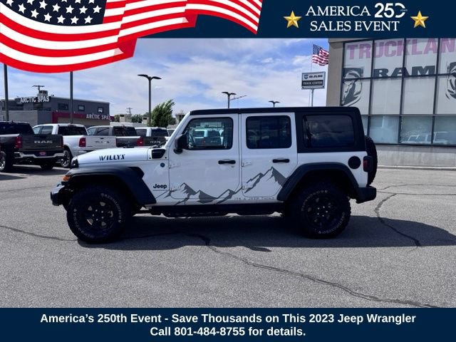 Used 2023 Jeep Wrangler Unlimited w/ Cold Weather Group AWD/4WD image 2