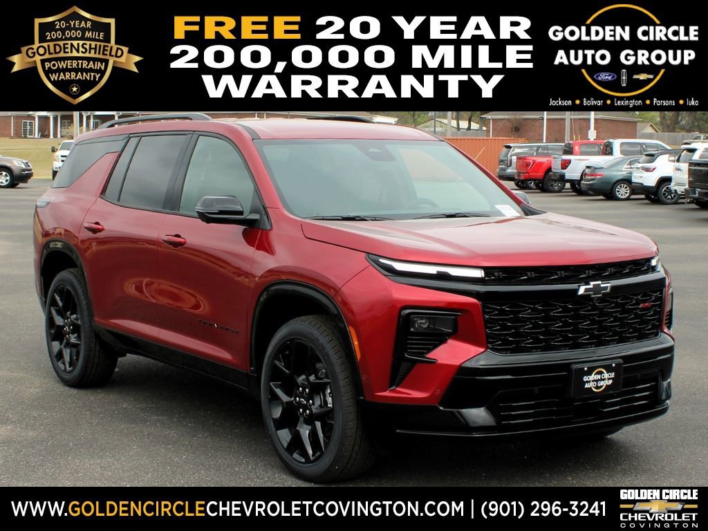 New 2026 Chevrolet Traverse RS