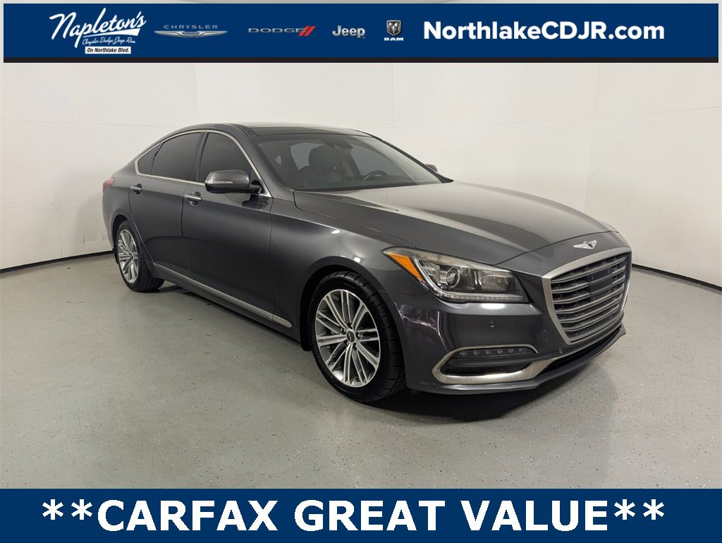Used 2018 Genesis G80 3.8 w/ Option Group 02