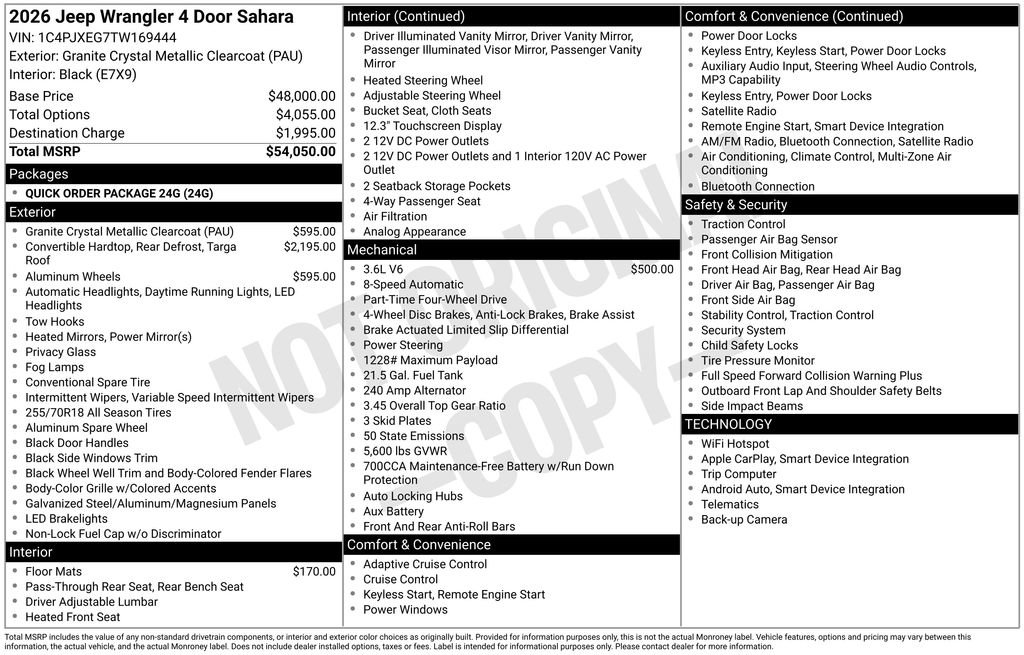 New 2026 Jeep Wrangler Sahara image 29