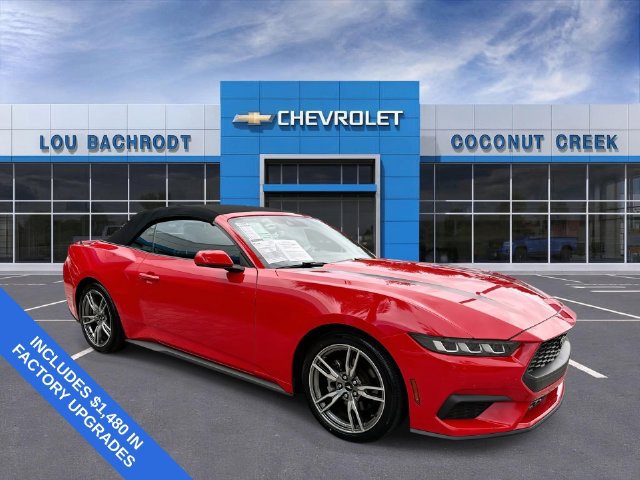 Used 2024 Ford Mustang Premium w/ Wheel & Stripe Package RWD image 2