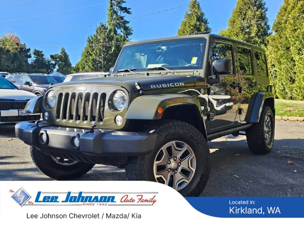 Used 2015 Jeep Wrangler Unlimited Rubicon AWD/4WD image 1