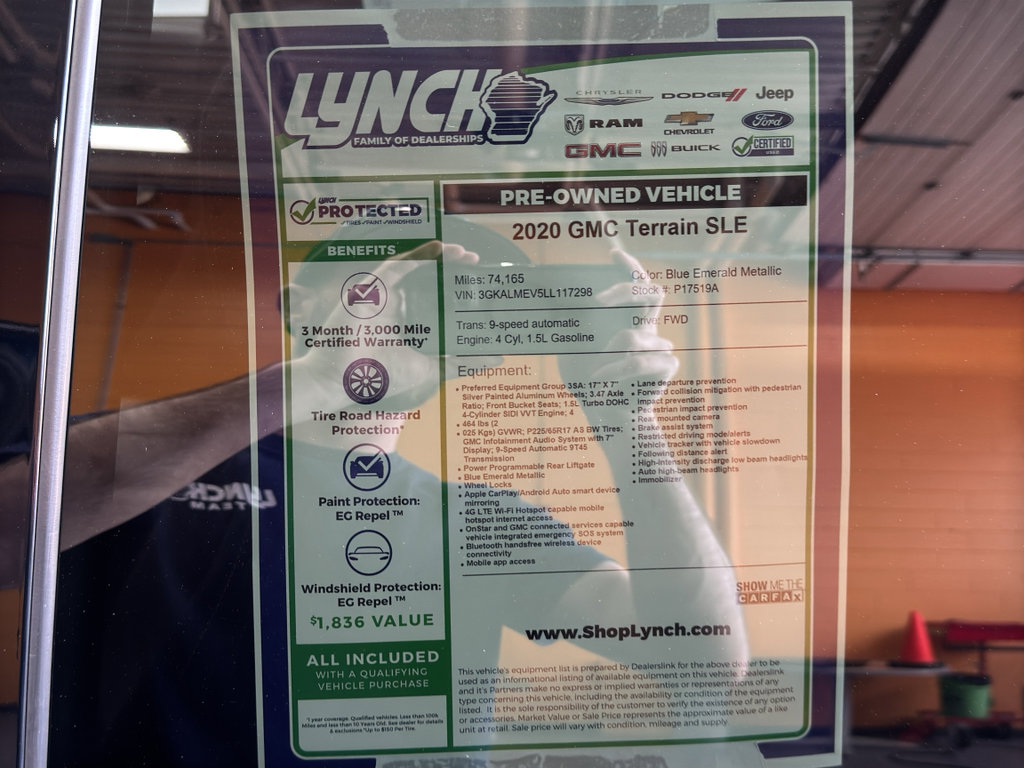 Used 2020 GMC Terrain SLE image 41