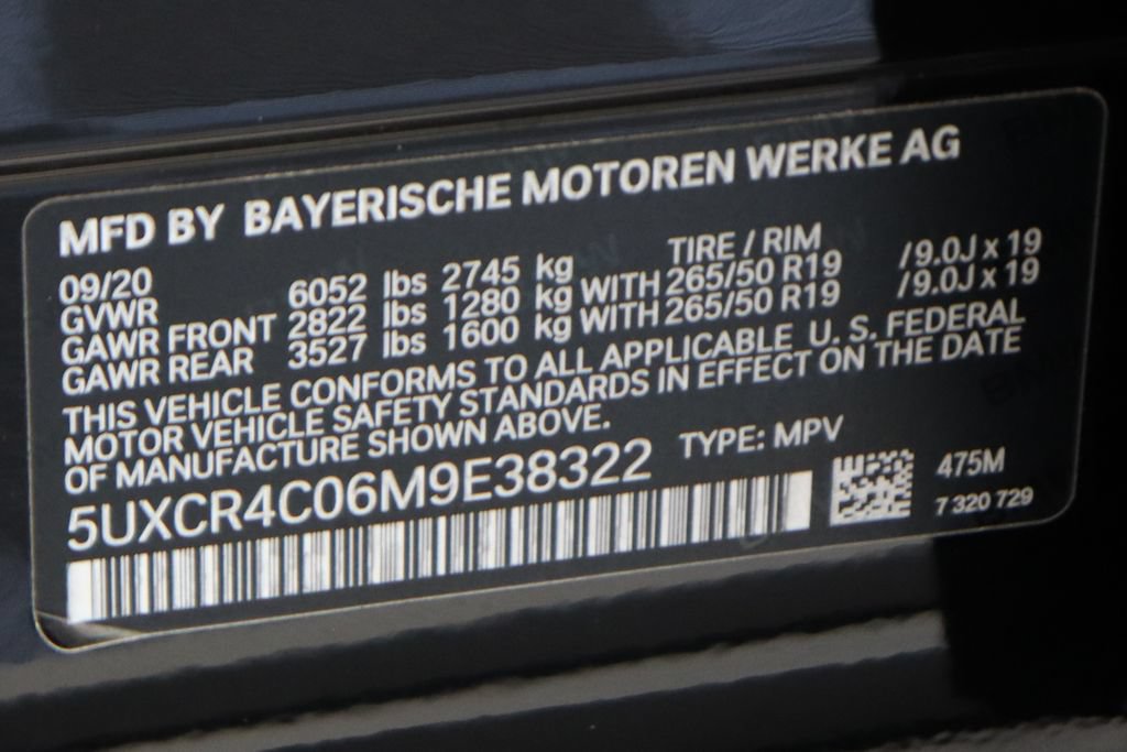 Used 2021 BMW X5 sDrive40i w/ Premium Package RWD image 60