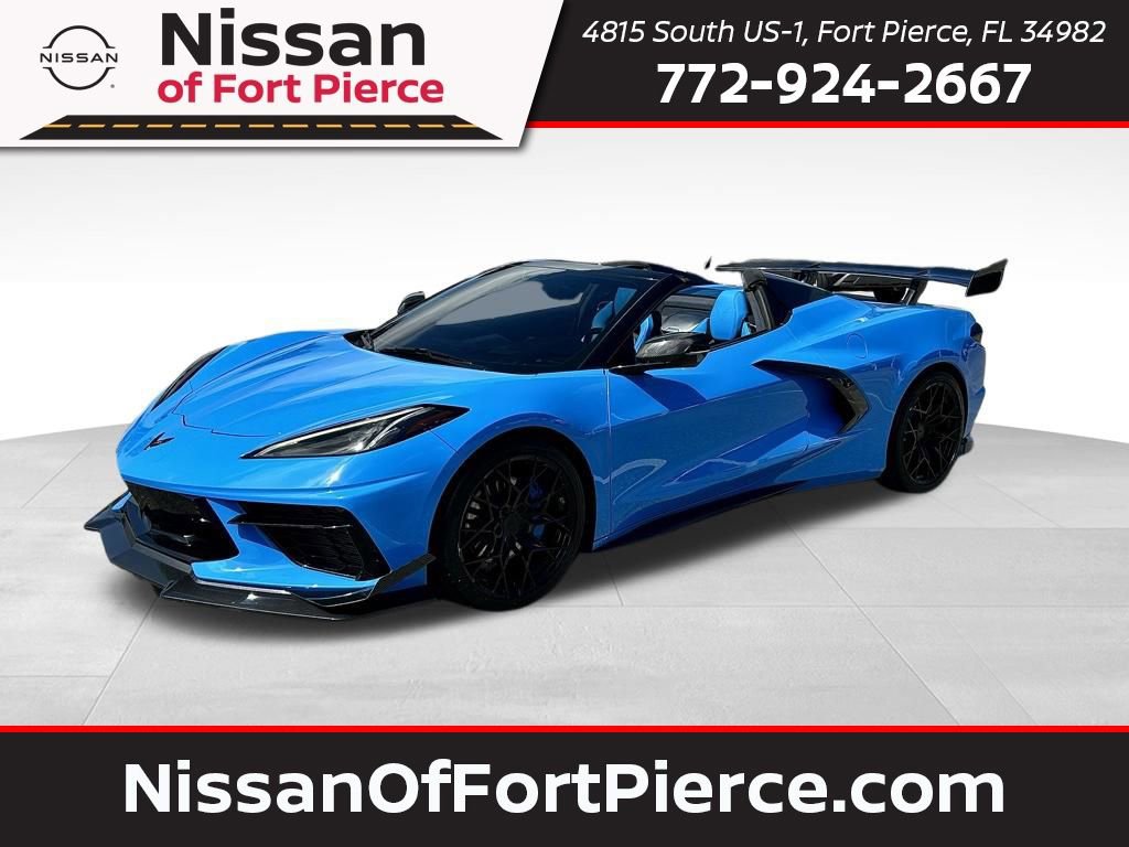 Used 2021 Chevrolet Corvette Stingray Premium Conv w/ 3LT RWD image 1