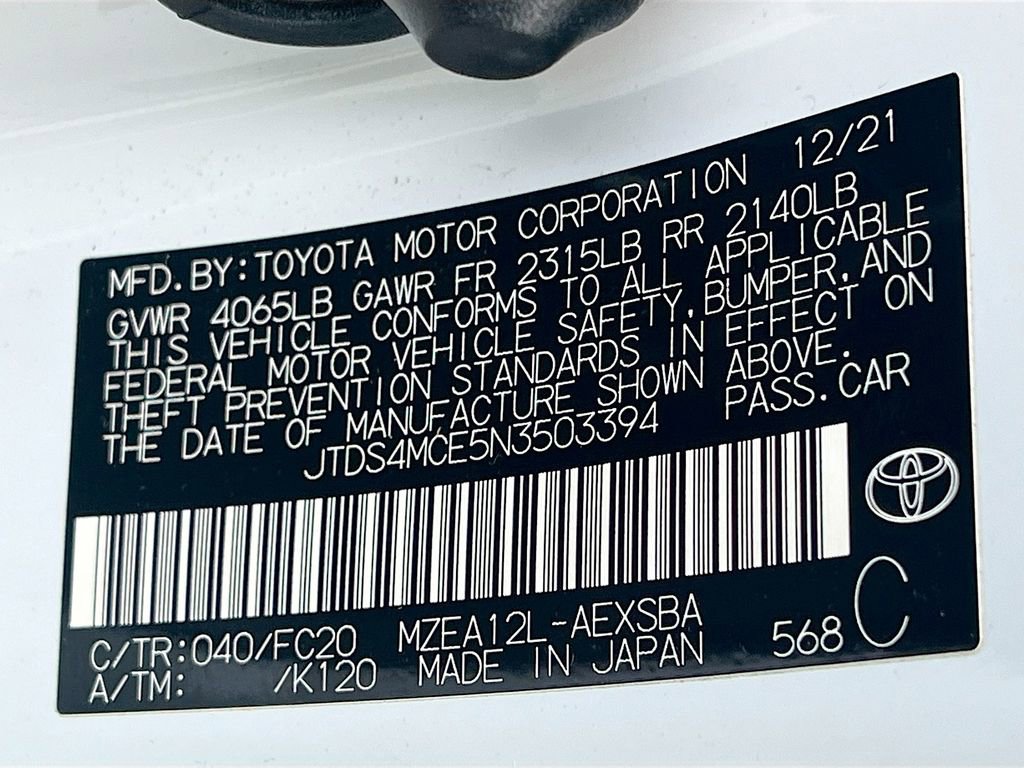 Used 2022 Toyota Corolla SE FWD image 28