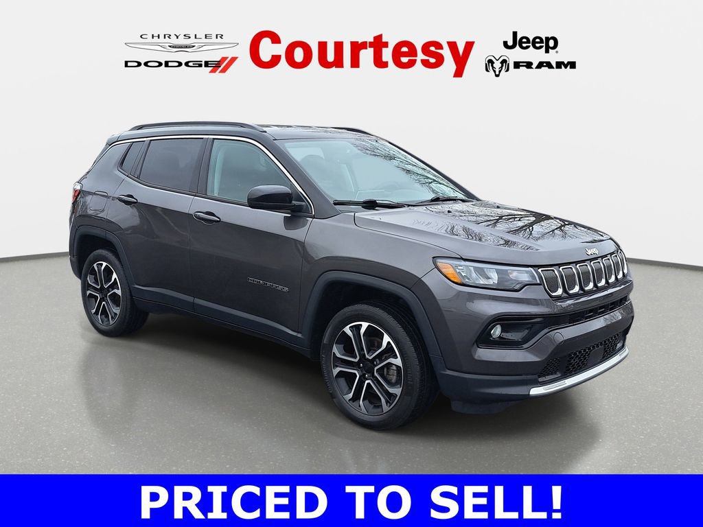 Certified 2022 Jeep Compass Limited AWD/4WD image 1