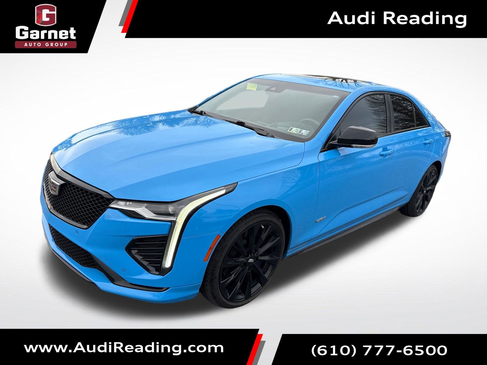 Used 2022 Cadillac CT4 V w/ Navigation Package image 1