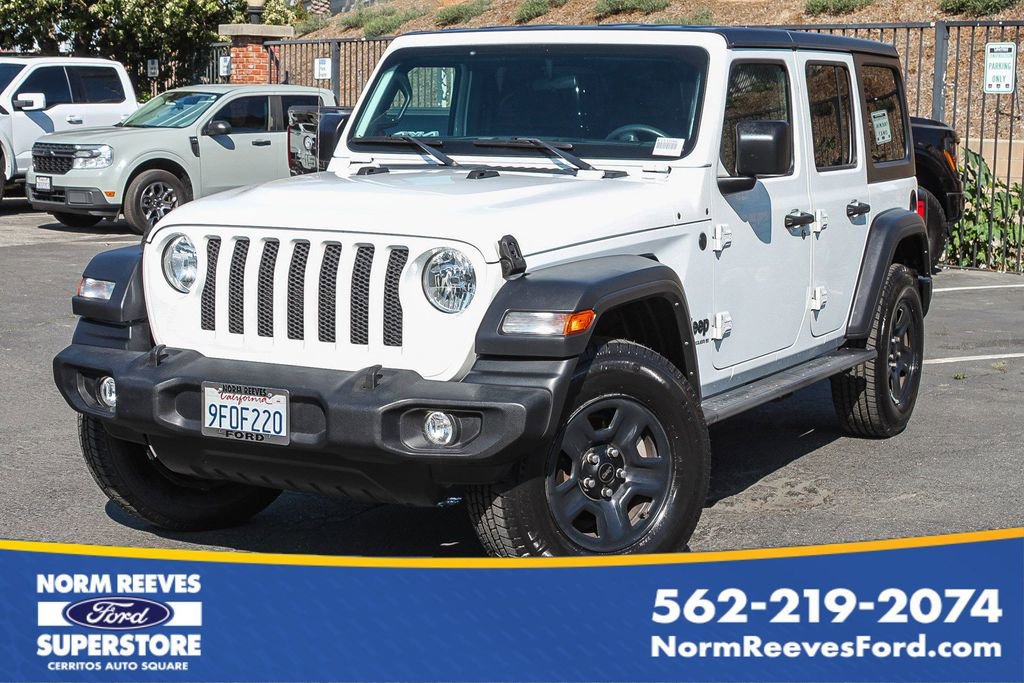 Used 2023 Jeep Wrangler Sport image 1