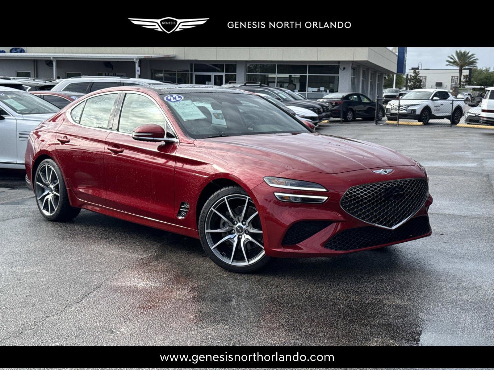 Certified 2022 Genesis G70 2.0T w/ Prestige Package image 1