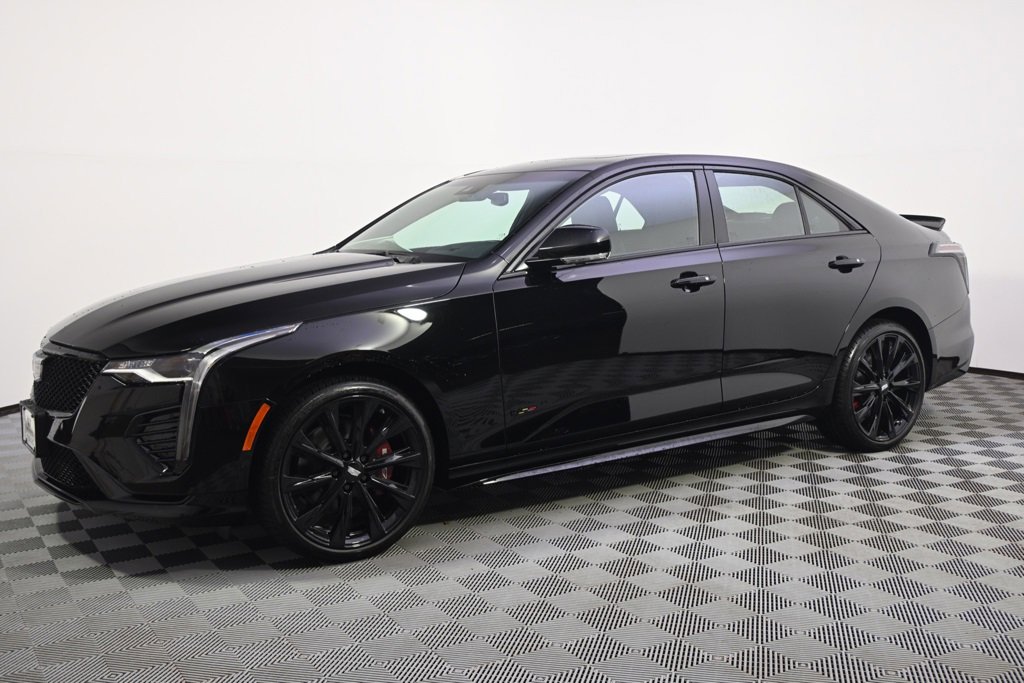 New 2026 Cadillac CT4 V w/ LPO, ONYX Package image 2