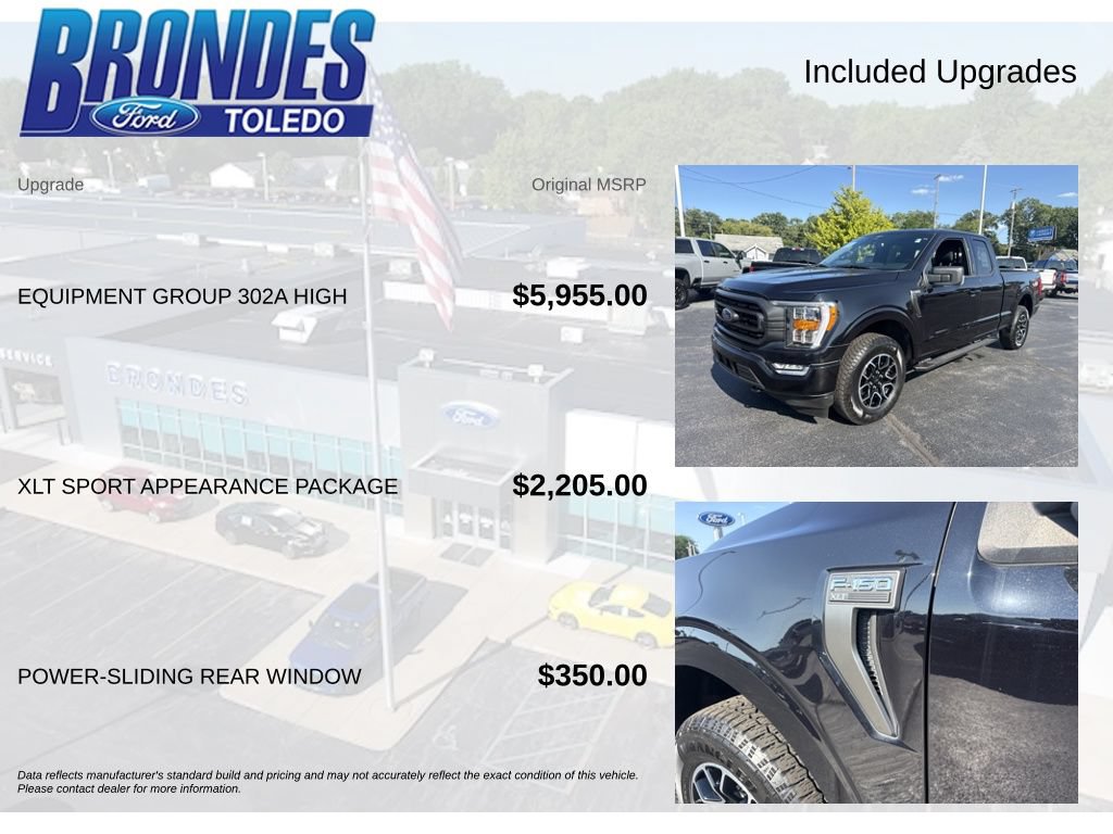 Used 2023 Ford F150 XLT w/ Equipment Group 302A High AWD/4WD image 6