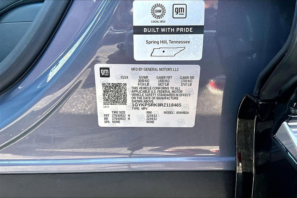 Certified 2024 Cadillac Lyriq Luxury w/ Nappa Leather Package RWD image 18