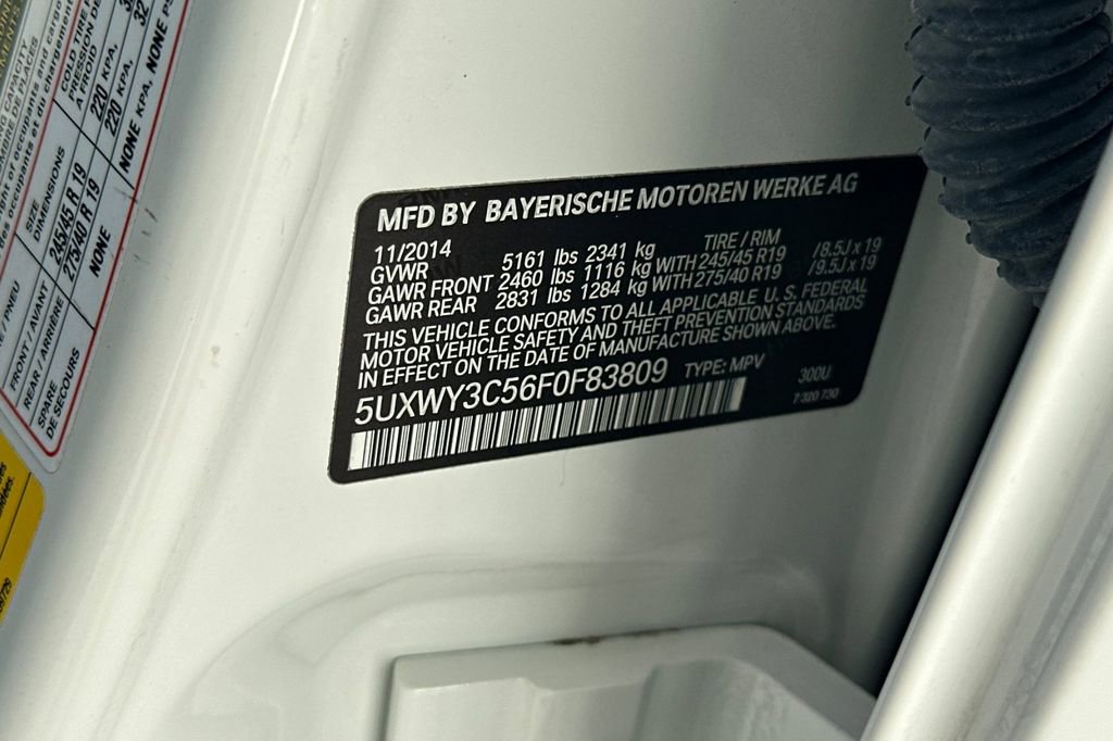 Used 2015 BMW X3 xDrive28d image 35