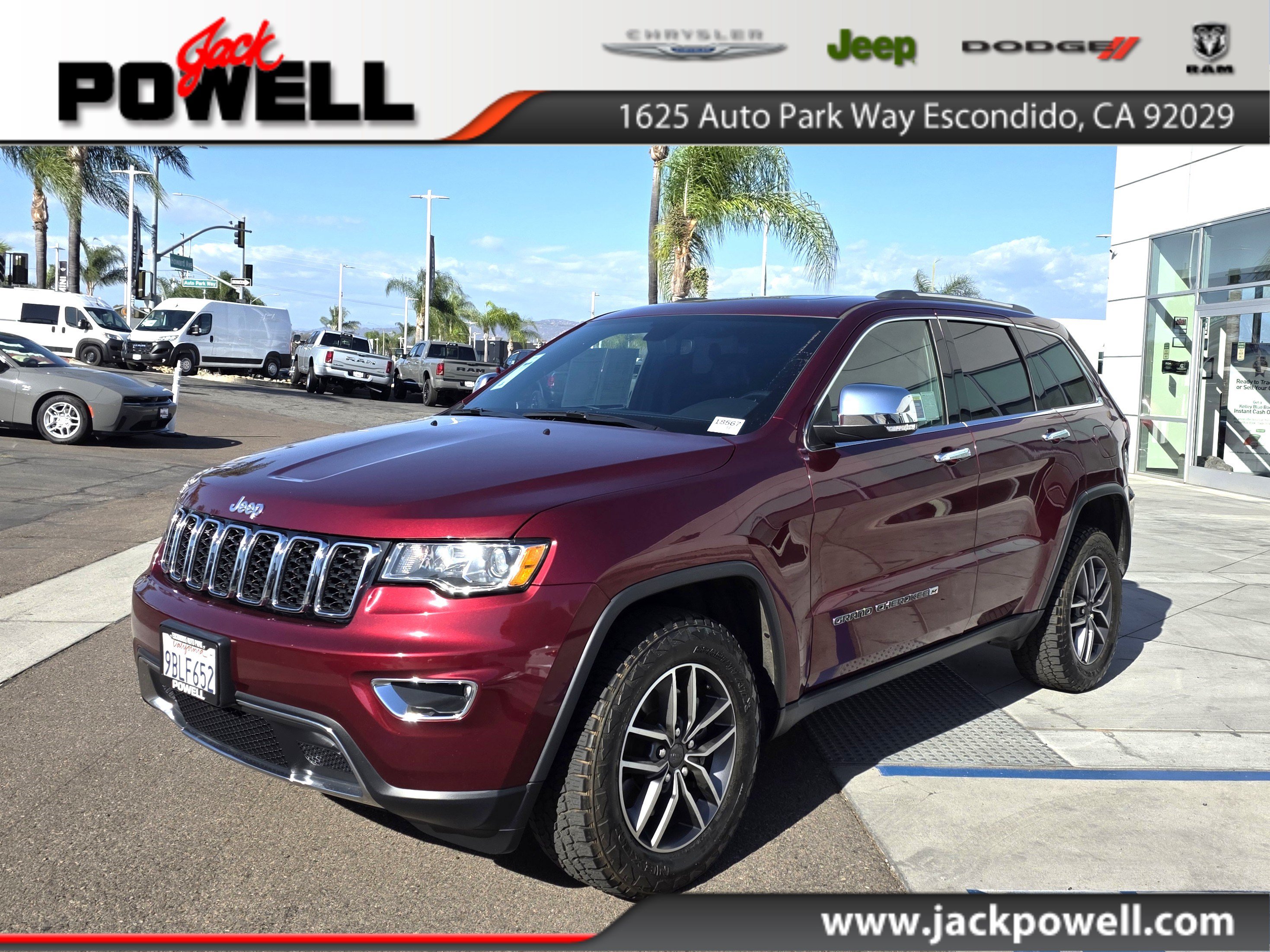 Used 2022 Jeep Grand Cherokee Limited AWD/4WD image 1