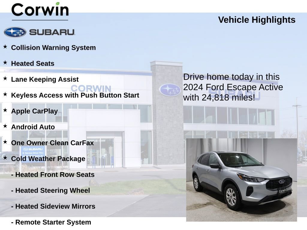 Used 2024 Ford Escape Active image 6