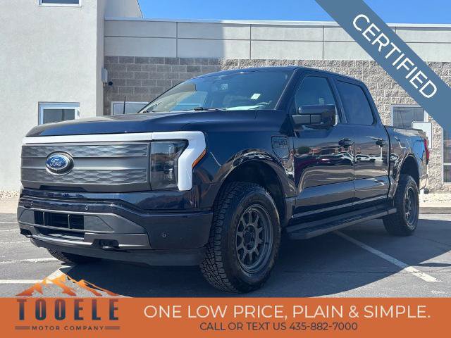 Certified 2023 Ford F150 Lightning Lariat w/ Tow Technology Package