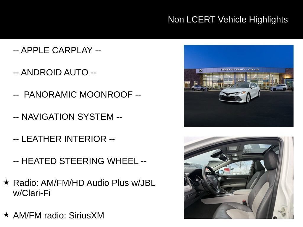 Used 2020 Toyota Camry XLE w/ Driver Assist Package image 28