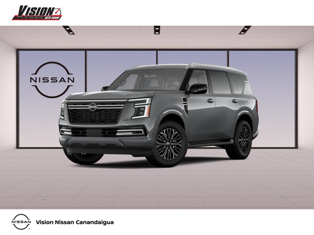 New 2026 Nissan Armada SL w/ Captain's Chari Seat Package AWD/4WD 360° Tour