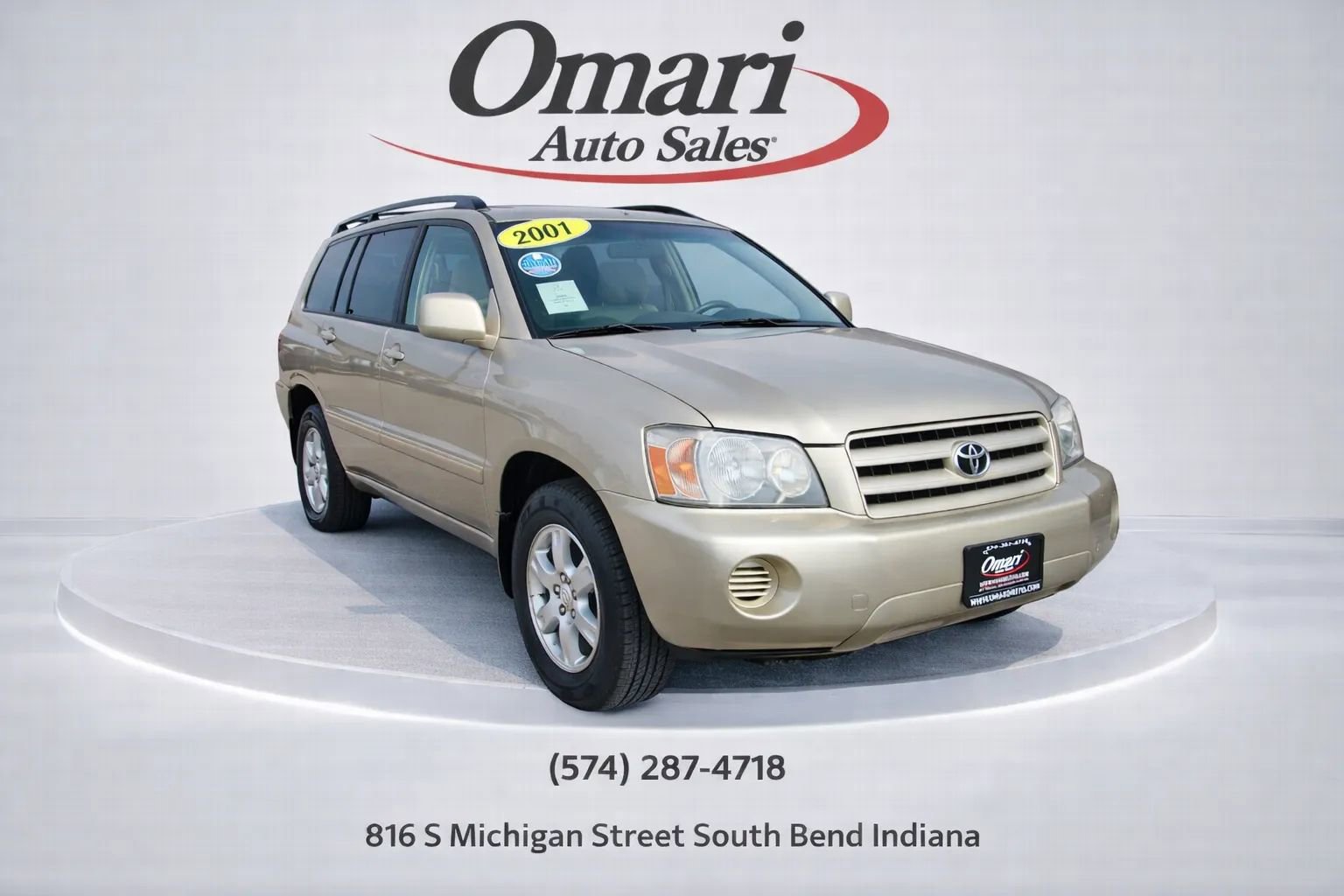 Used 2001 Toyota Highlander 2WD V6