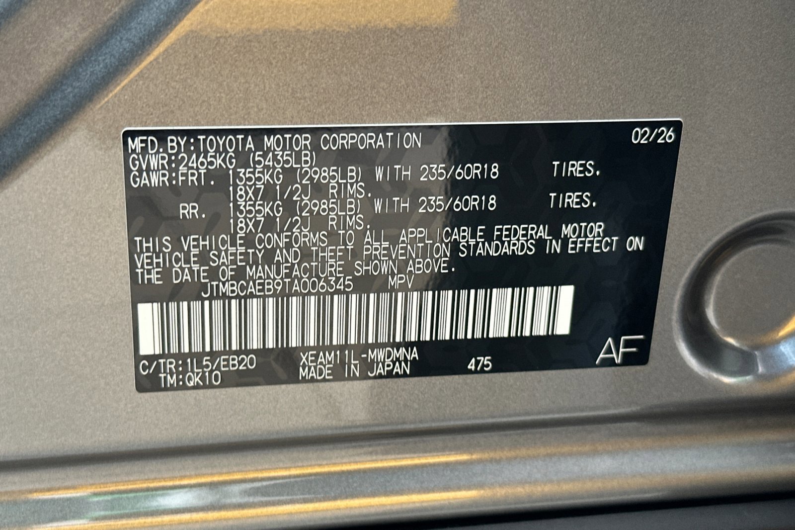 New 2026 Toyota bZ image 27