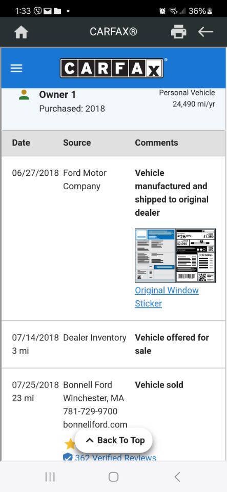 Used 2018 Ford Explorer Sport w/ Equipment Group 401A AWD/4WD image 57