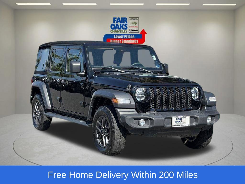 Used 2024 Jeep Wrangler Unlimited Sport