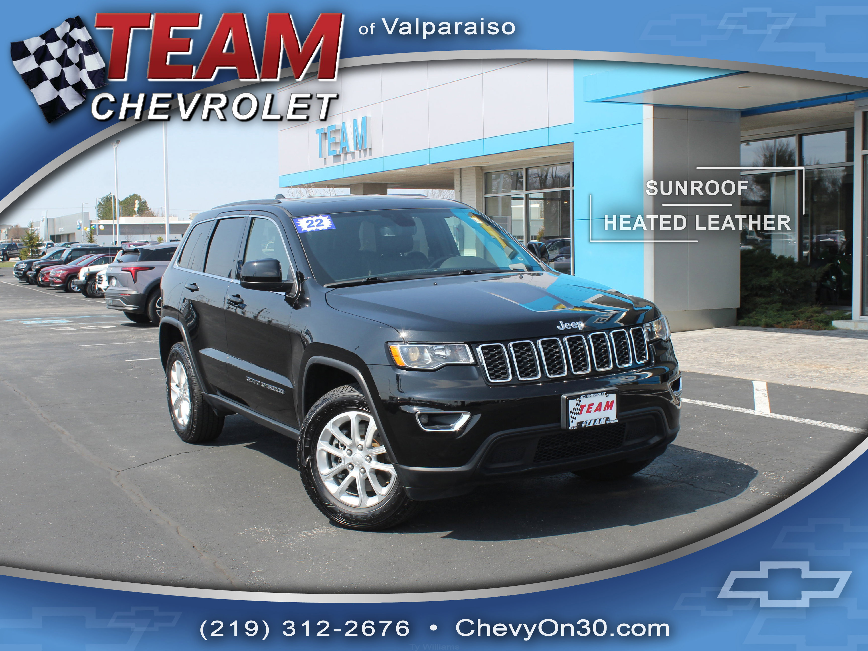 Used 2022 Jeep Grand Cherokee Laredo X AWD/4WD image 1