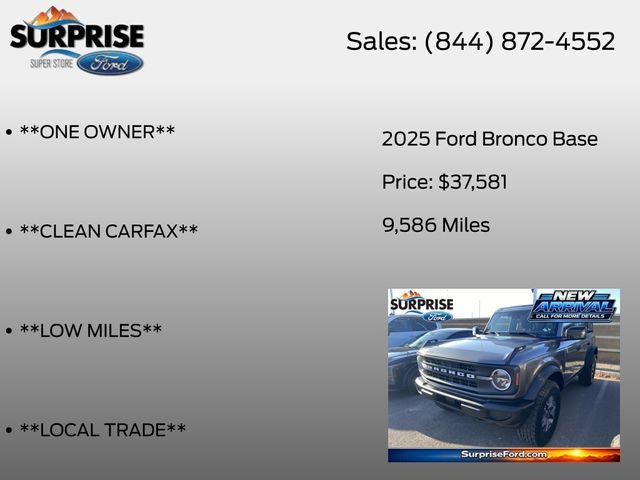 Used 2025 Ford Bronco 4-Door AWD/4WD image 7