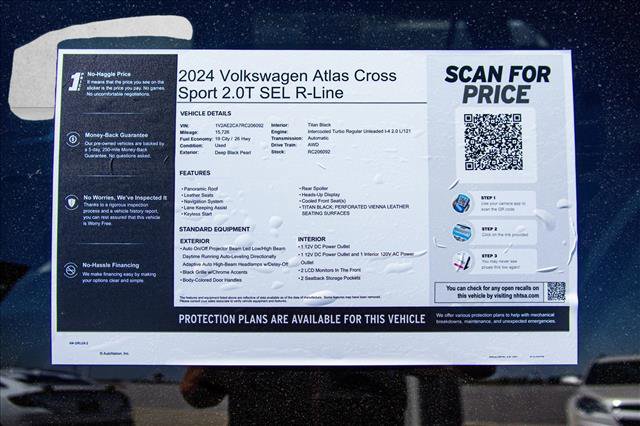 Used 2024 Volkswagen Atlas Cross Sport SEL R-Line AWD/4WD image 29