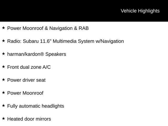 Certified 2025 Subaru Outback Wilderness AWD/4WD image 6