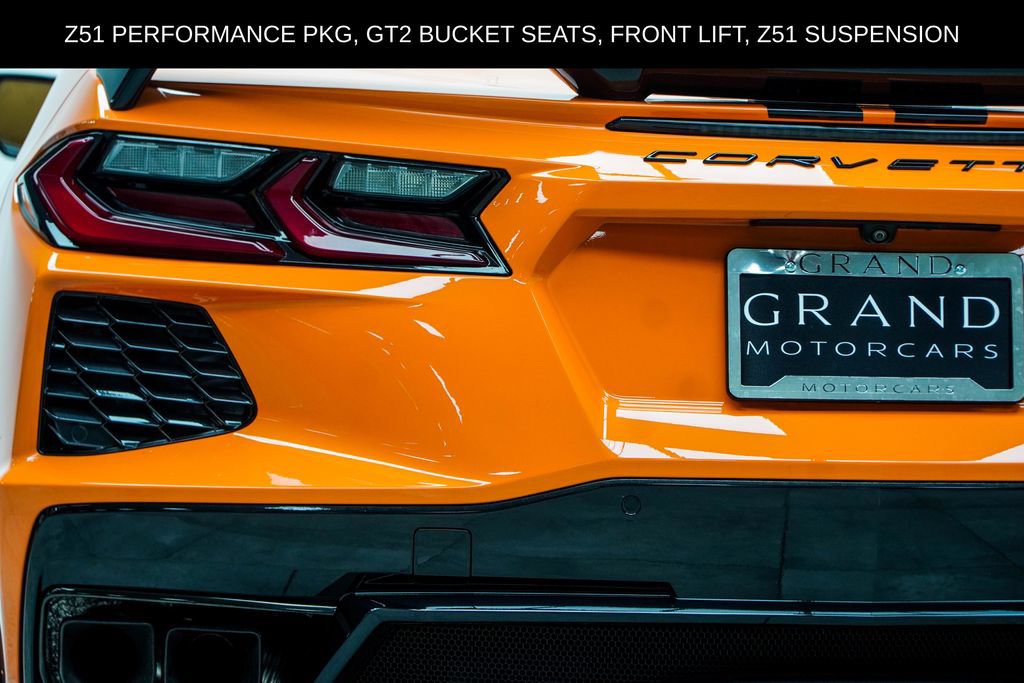 Used 2024 Chevrolet Corvette Stingray Preferred Conv w/ Z51 Performance Package RWD image 18