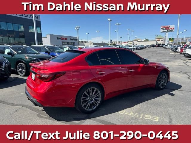 Used 2023 INFINITI Q50 Red Sport 400 w/ Cargo Package AWD/4WD image 12