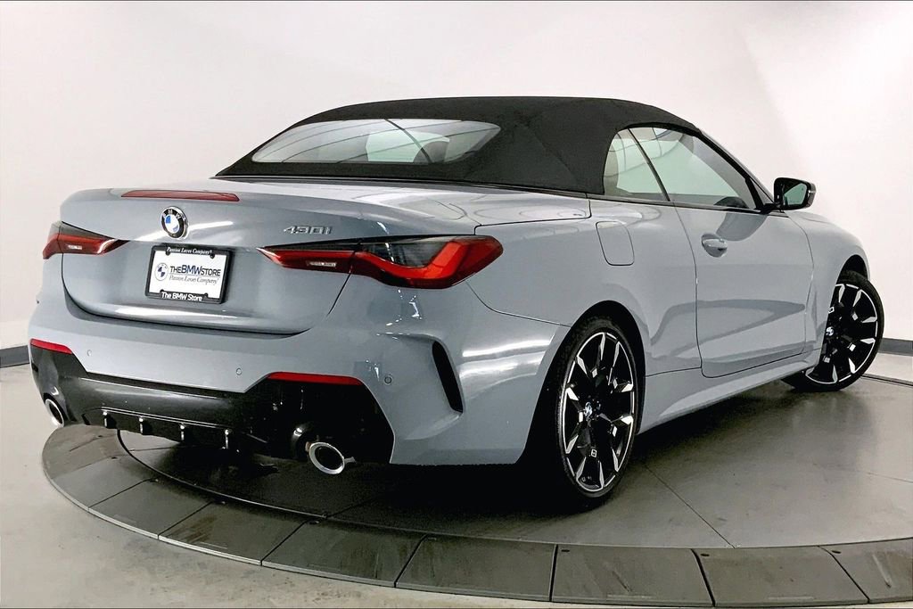Certified 2025 BMW 430i Convertible w/ M Sport Package RWD image 12