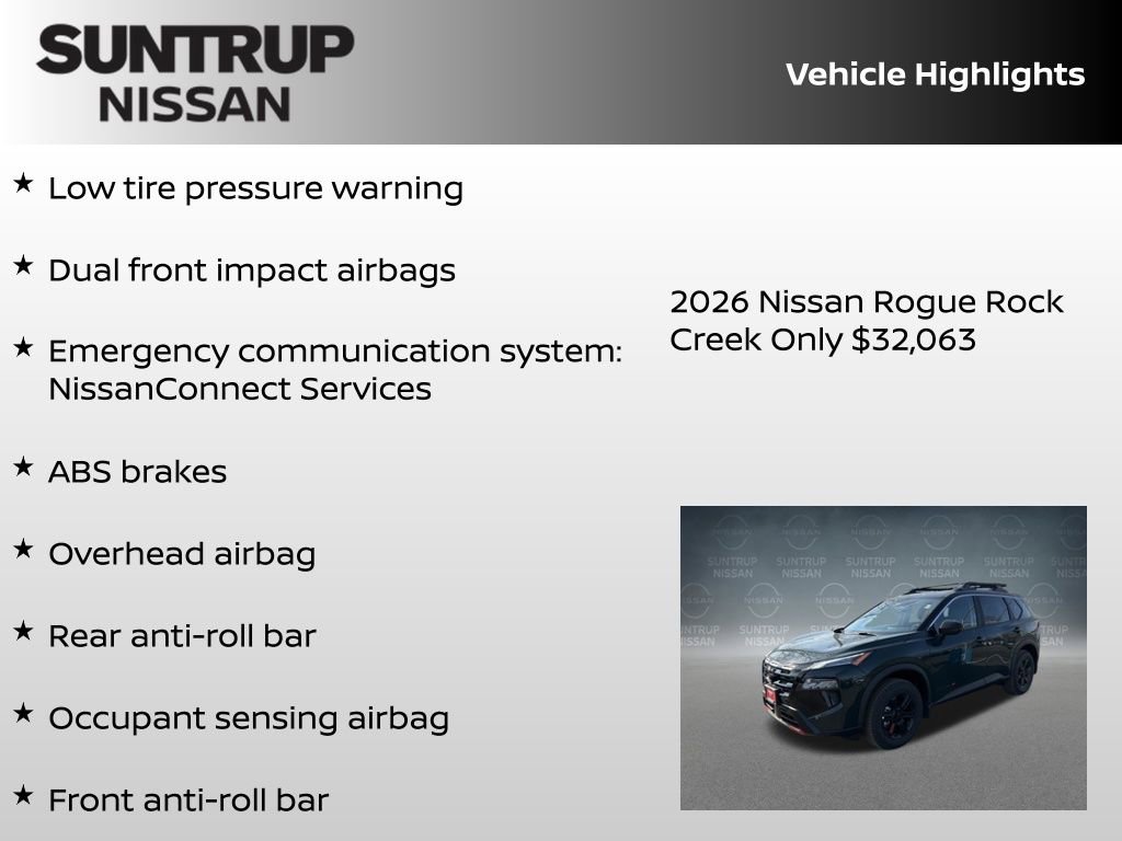 New 2026 Nissan Rogue SV AWD/4WD image 16