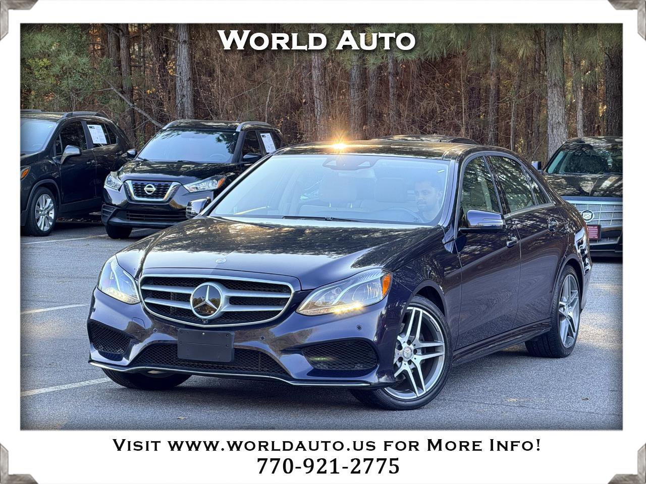 Used 2014 Mercedes-Benz E 350 4MATIC Sedan w/ Premium 1 Package