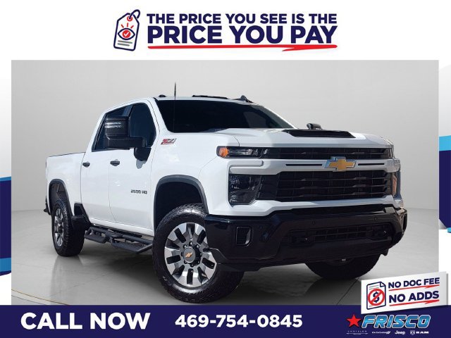 Used 2025 Chevrolet Silverado 2500 Custom w/ Custom Value Package