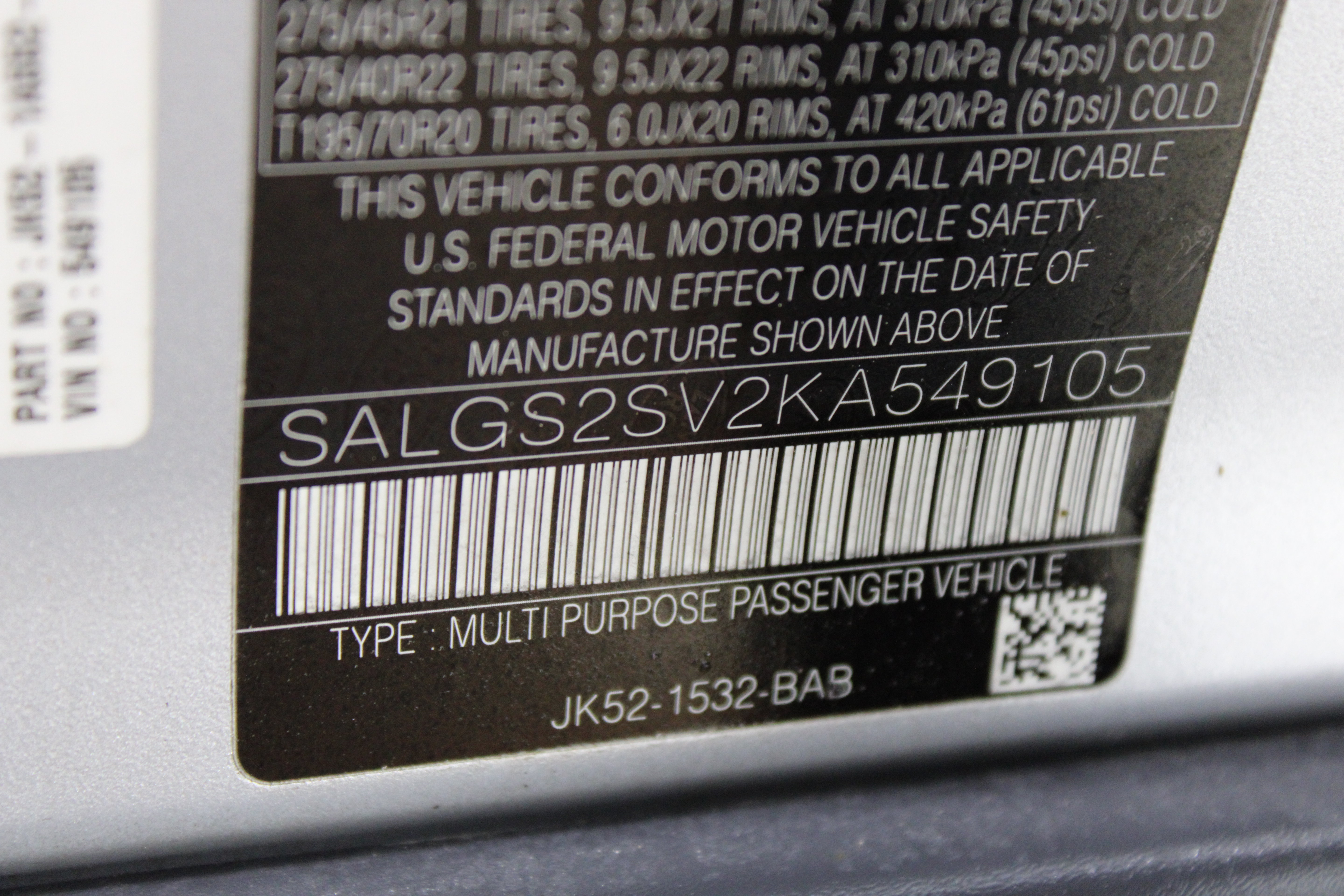 Used 2019 Land Rover Range Rover HSE AWD/4WD image 43