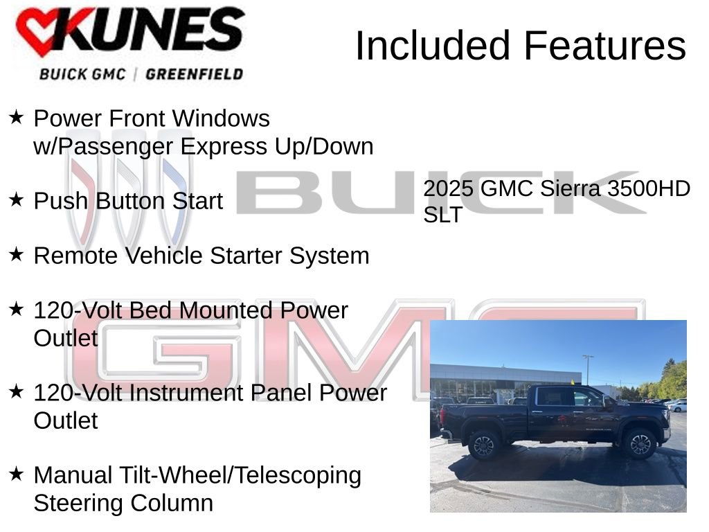 New 2025 GMC Sierra 3500 SLT AWD/4WD image 4