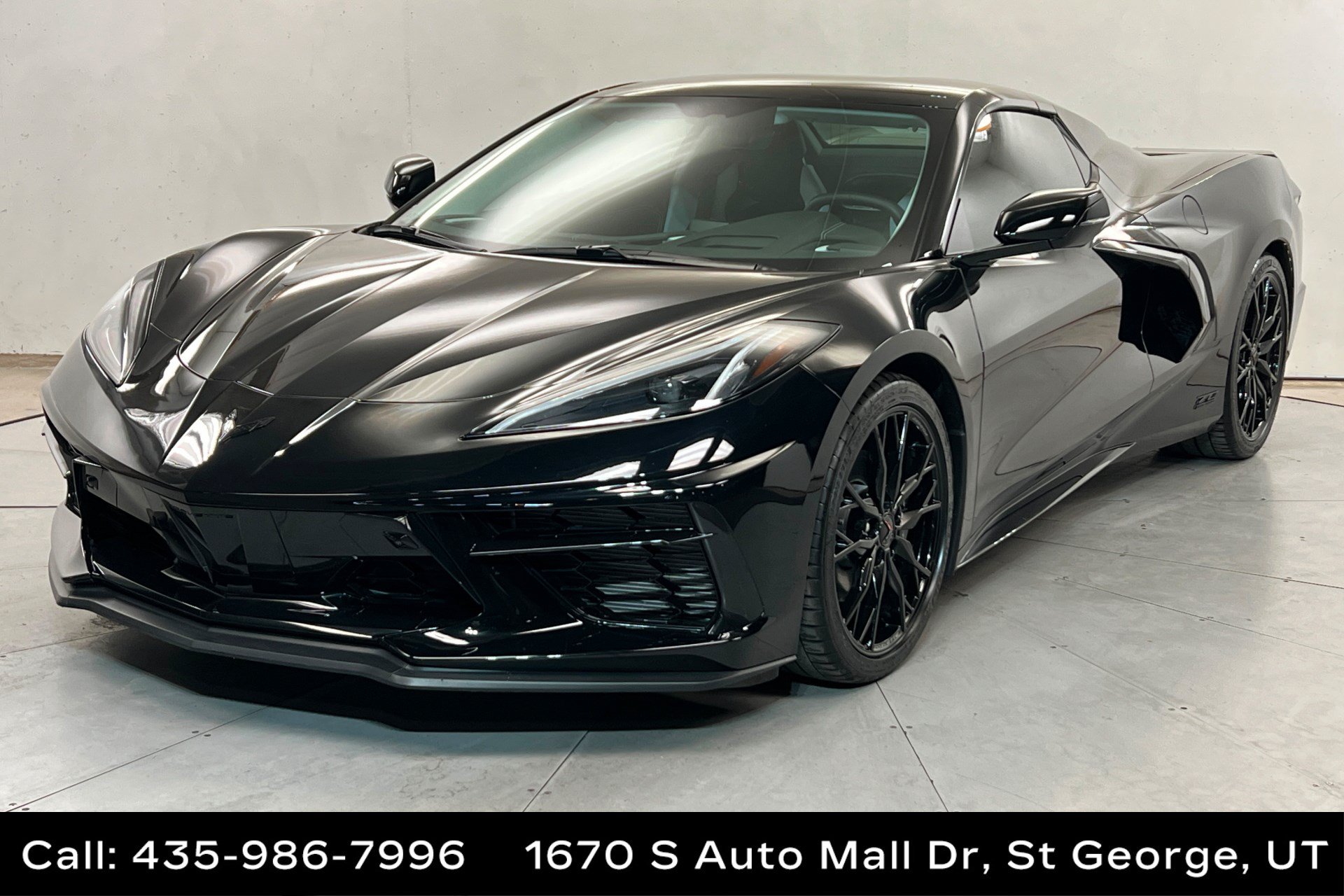 Used 2023 Chevrolet Corvette Stingray Premium Conv w/ Stealth Interior Trim Package