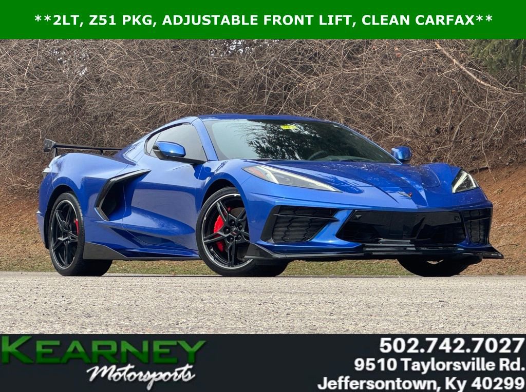 Used 2020 Chevrolet Corvette Stingray Preferred Cpe w/ 2LT Preferred Equipment Group image 1