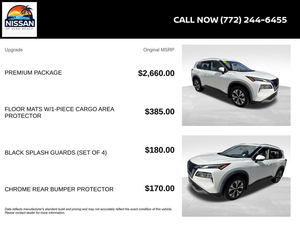 Certified 2021 Nissan Rogue SV w/ Premium Package FWD image 6