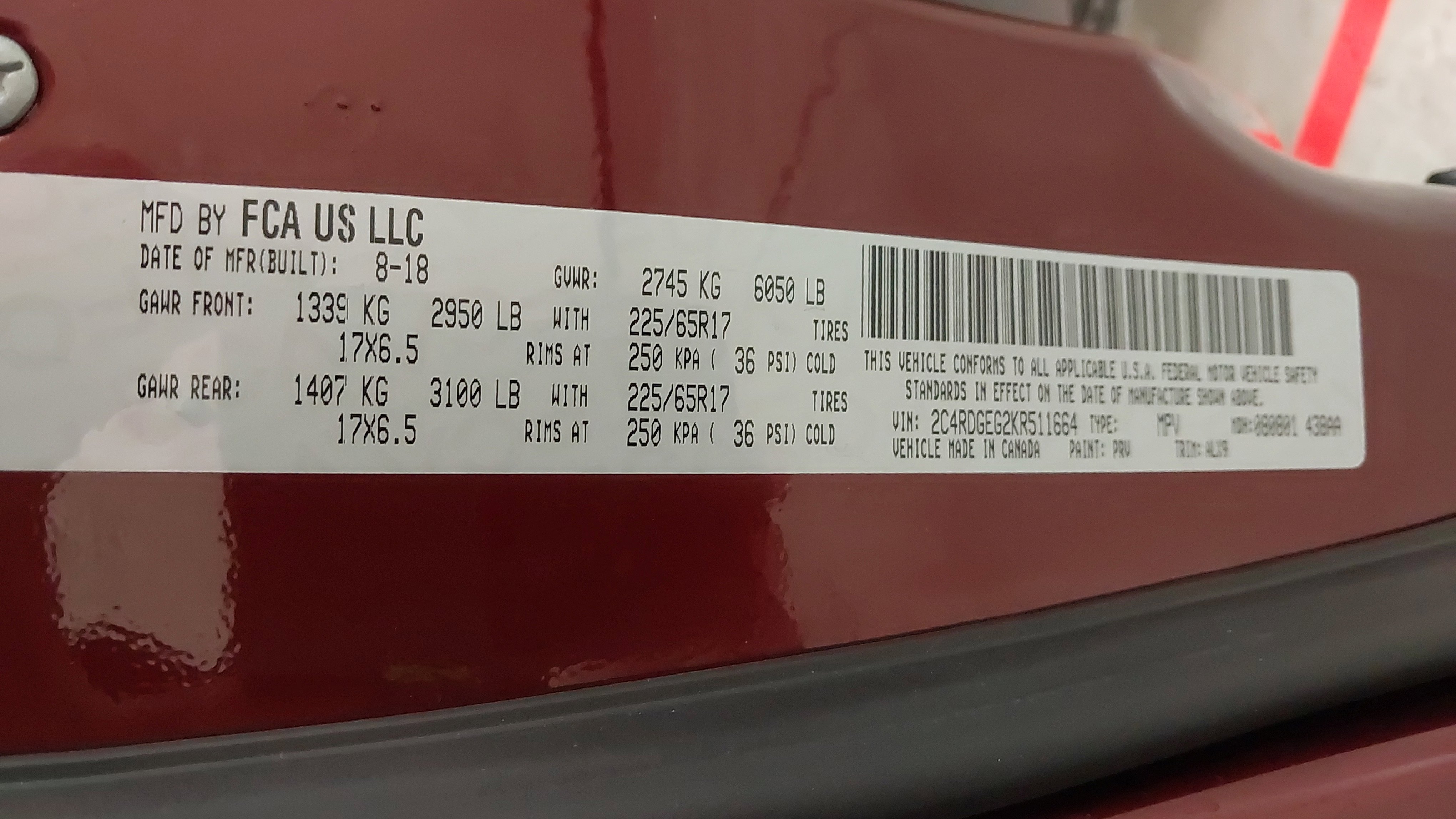 Used 2019 Dodge Grand Caravan GT image 34