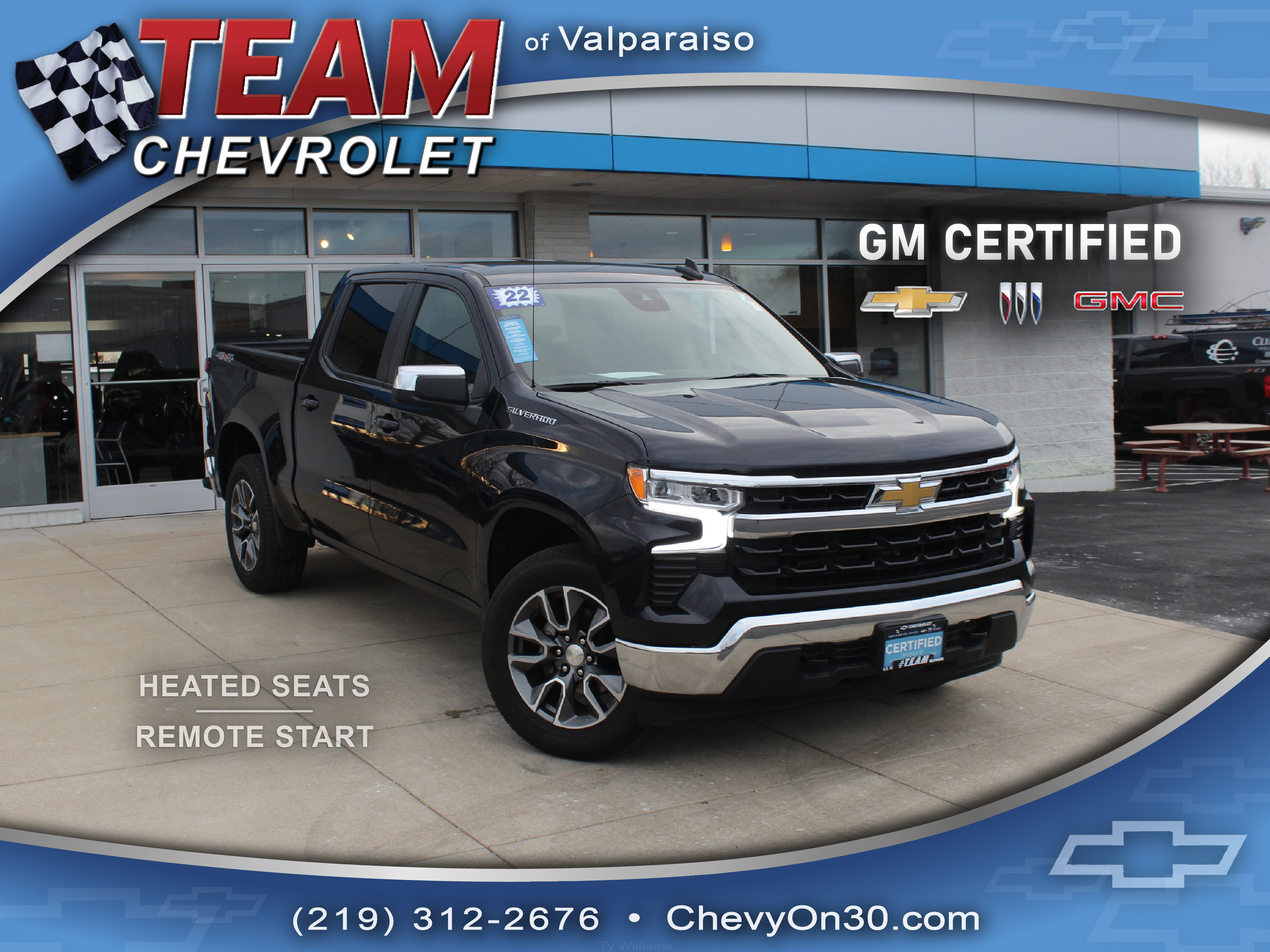 Certified 2022 Chevrolet Silverado 1500 LT