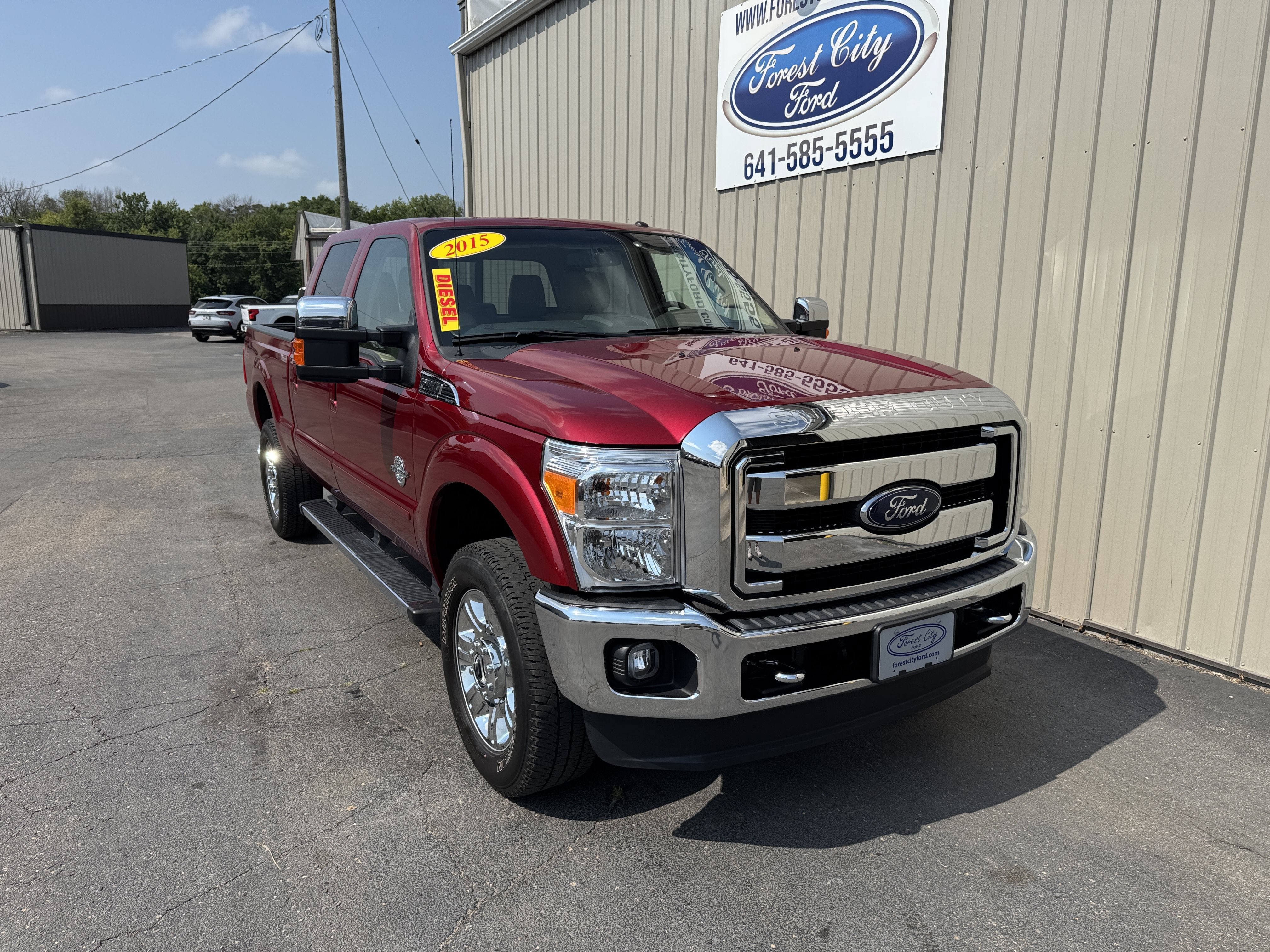 Used 2015 Ford F350 Lariat w/ Lariat Ultimate Package AWD/4WD image 5