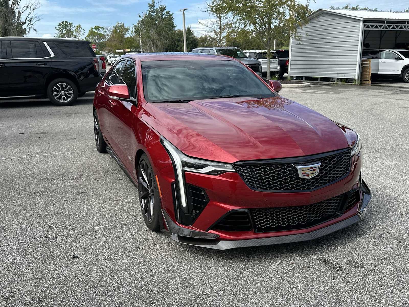 Certified 2023 Cadillac CT4 V Blackwing w/ Carbon Fiber 1 Package RWD image 8