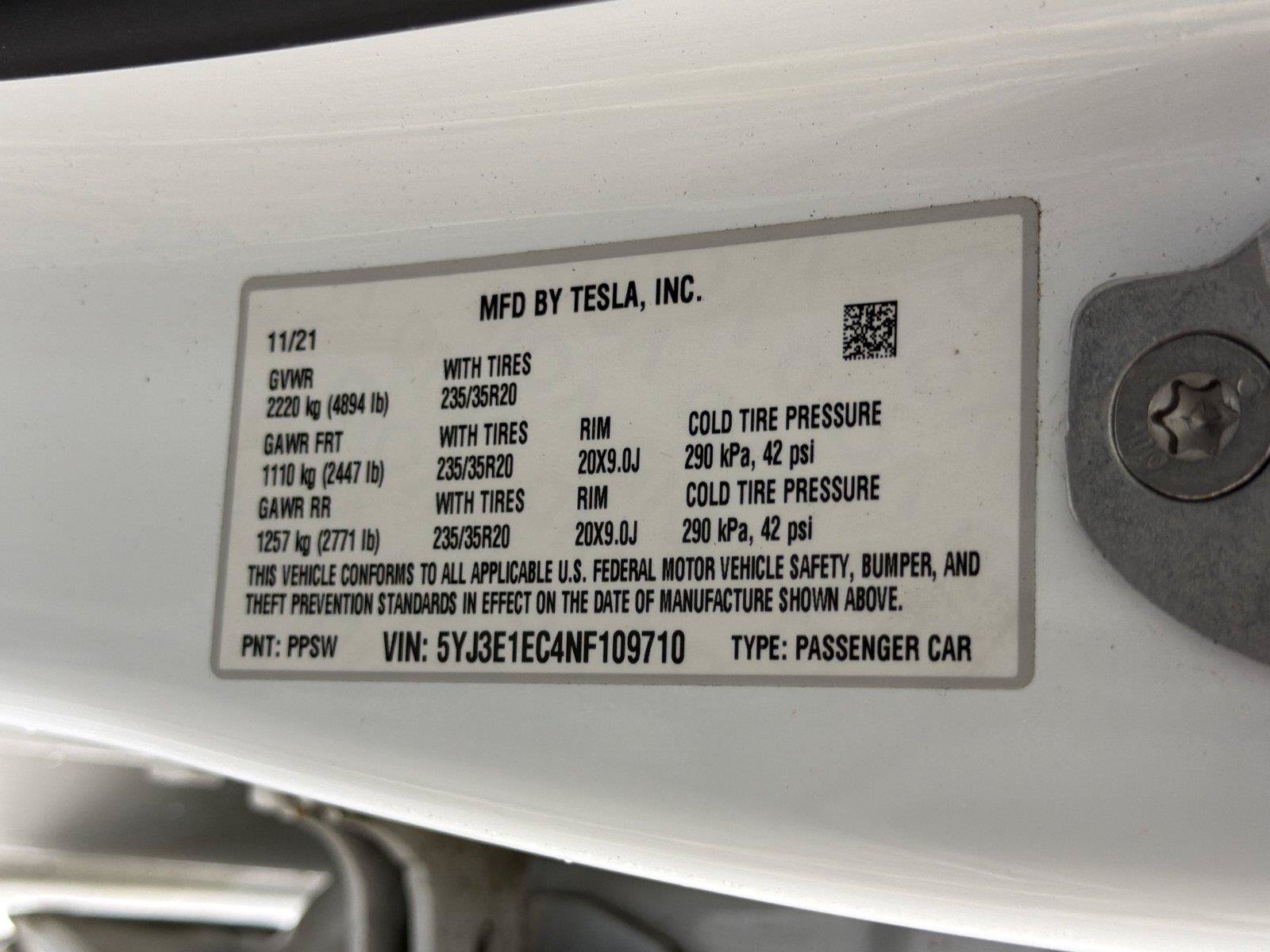 Used 2022 Tesla Model 3 Performance AWD/4WD image 30